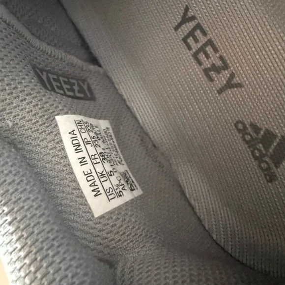 Yeezy Gray and Brown Sneakers - Picture 6 of 6